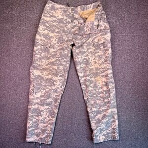 Rothco Cargo Pants Mens M ACU Digital Camo Tactical Military Ripstop Trousers